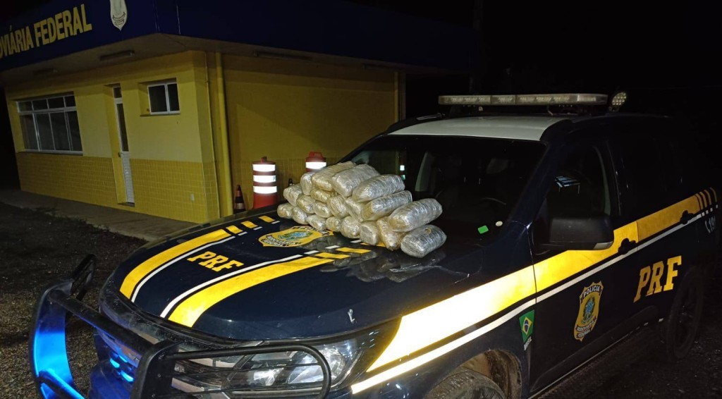 Tráfico de Drogas Interceptado na BR 070 em Cáceres, Mato Grosso