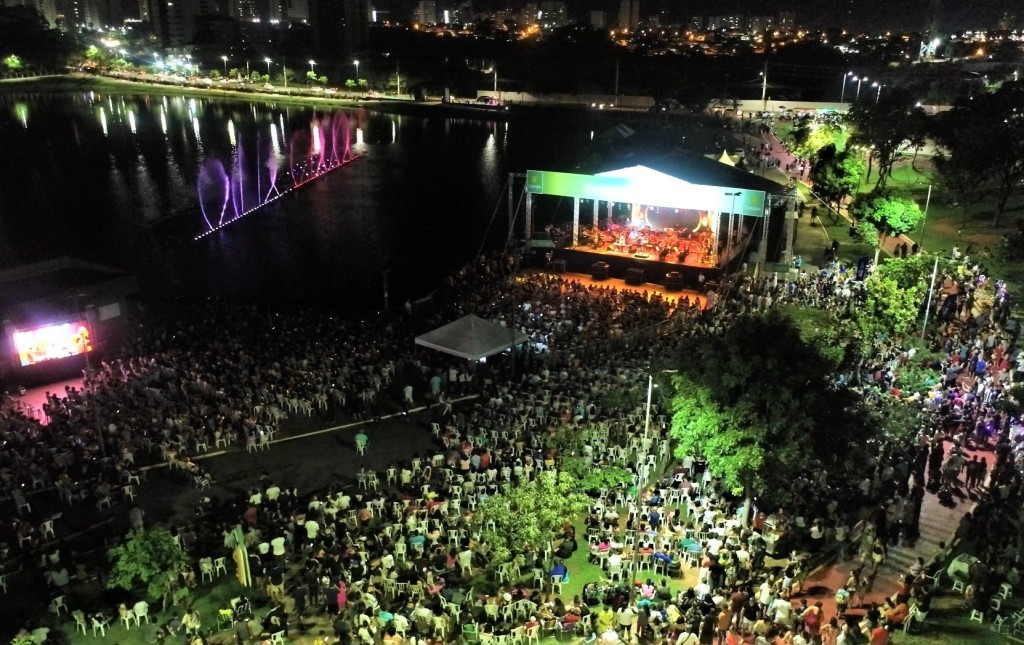 Parque das Águas será palco do concerto da Orquestra Sinfônica da UFMT e Guilherme Arantes; Evento será domingo (21), às 18h