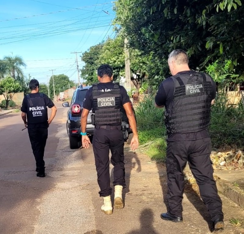 Polícia Civil cumpre 12 mandados contra organização criminosa em Barra do Garças